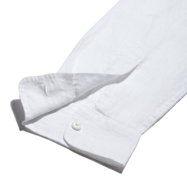 Grayers Nantucket Yarn Dyed Linen Shirt - White