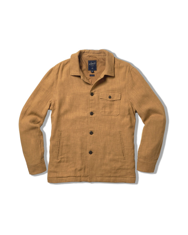 grayers Ramie Chore Jacket - Tobacco