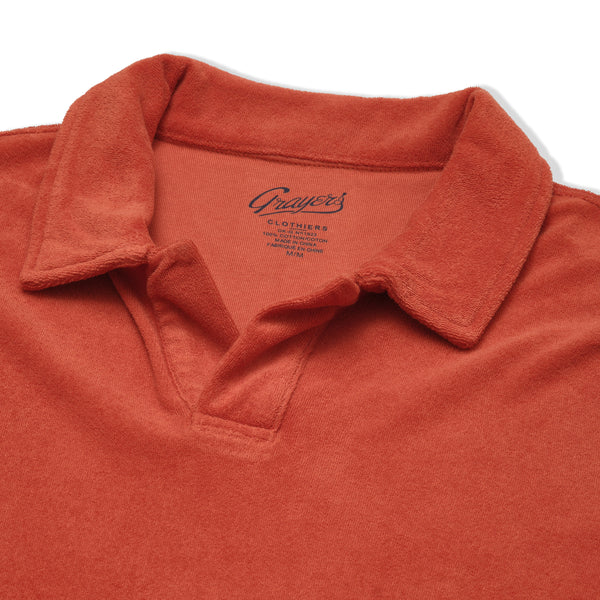 Grayers Riviera Terry Polo - Autumn Glaze