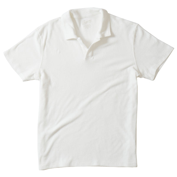 grayers Riviera Terry Polo - White