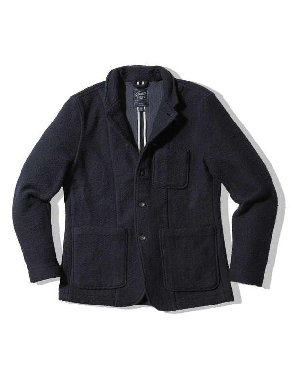 grayers Rope Weave Artisanal Jacket - Navy