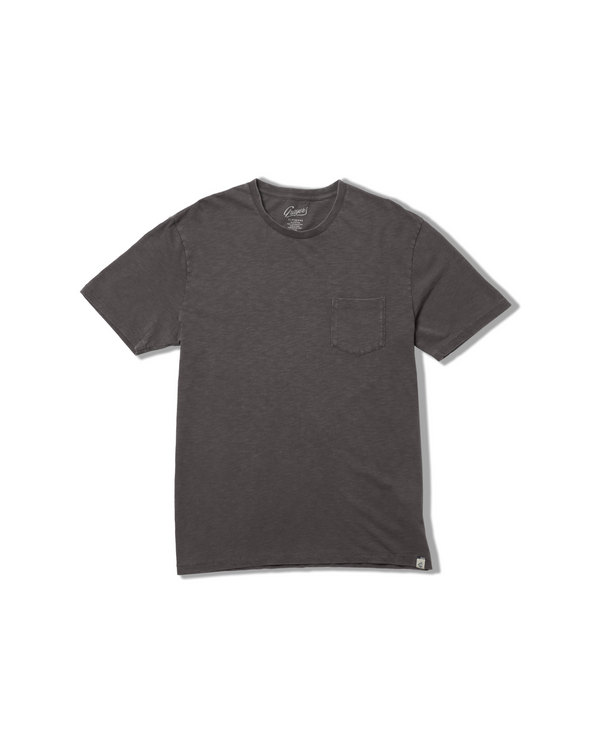 grayers Sunwashed Pocket Tee - Castle Rock