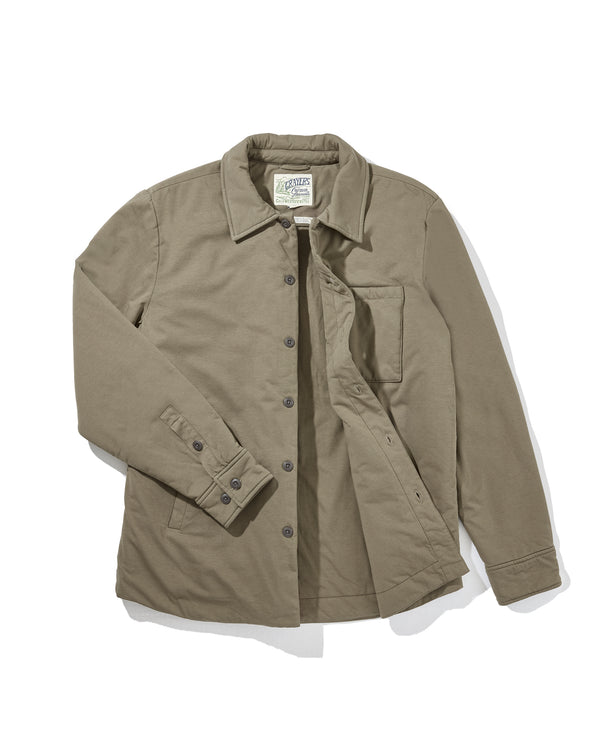 Grayers Wellington Padded Jersey Jacket - Canteen