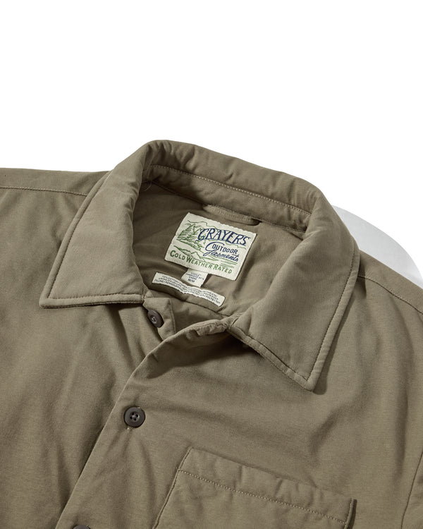 Grayers Wellington Padded Jersey Jacket - Canteen