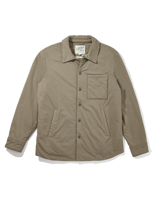 grayers Wellington Padded Jersey Jacket - Canteen