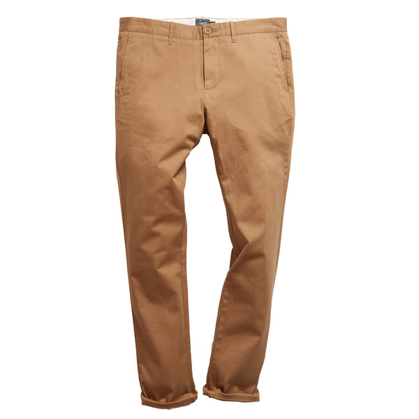 grayers Jesse Stretch Chino Pants (Slim Fit) - British Tan
