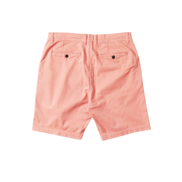 Grayers Precision Stretch Chino Shorts 8" - Coral Haze