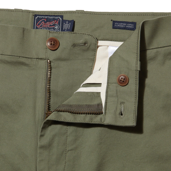 Grayers Thompson Flex Stretch Chino (Relaxed Fit) - Olivine