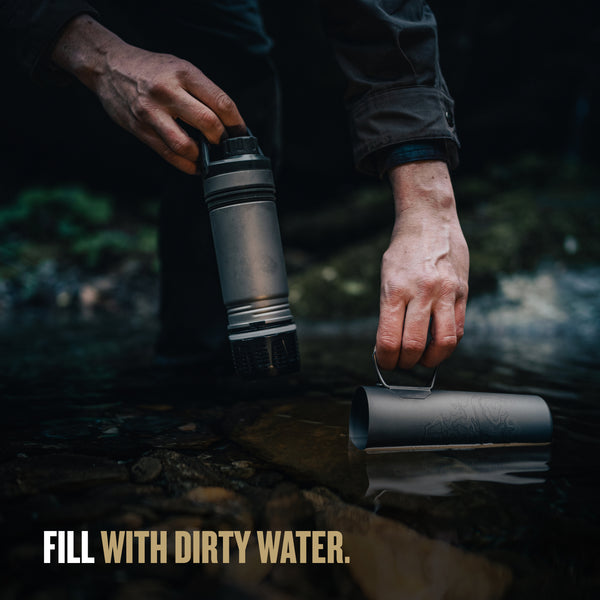 Grayl 16.9oz UltraPress® Ti Purifier