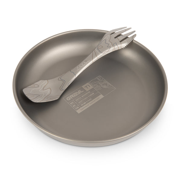 Grayl 180mm Titanium Plate