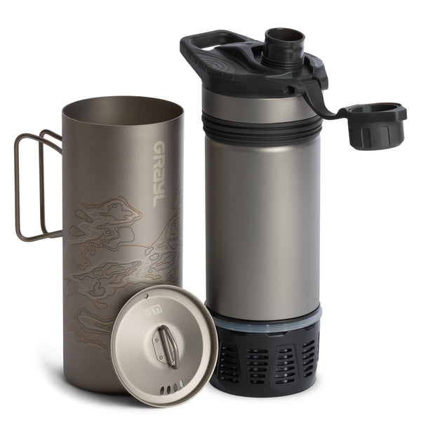 Grayl 24oz GeoPress® Ti Purifier