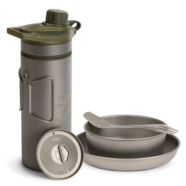 Grayl GeoPress® Ti Purifier & Dining Set Bundle