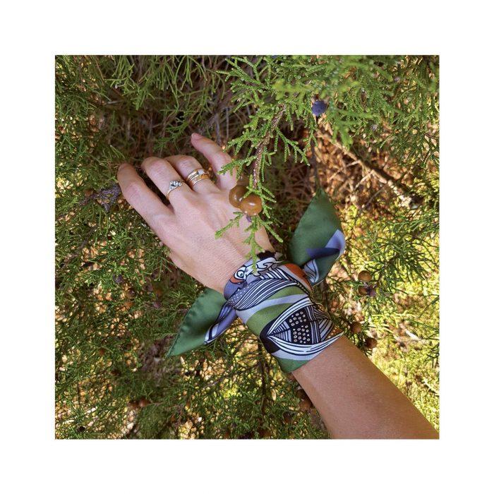 Grecian Chick Pocket Square | Grecian Forest