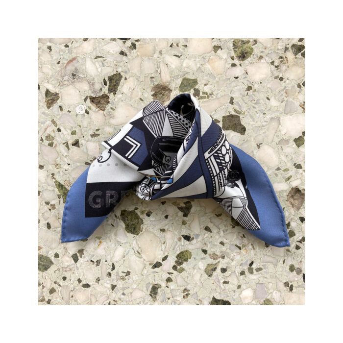 Grecian Chick Pocket Square | Grecian In Athens