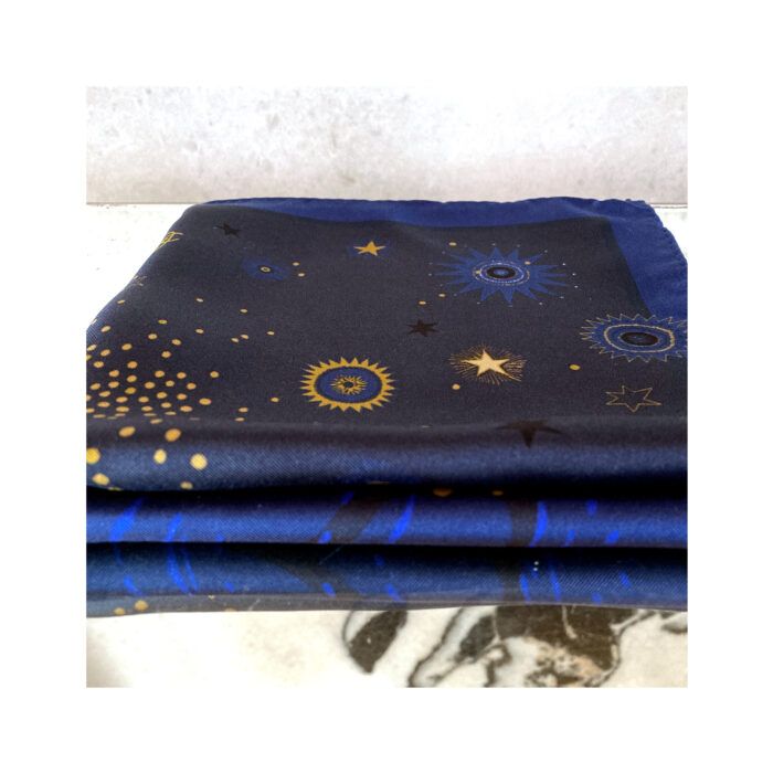 Grecian Chick Pocket Square | Grecian Stars