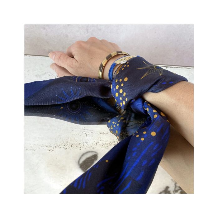 Grecian Chick Pocket Square | Grecian Stars