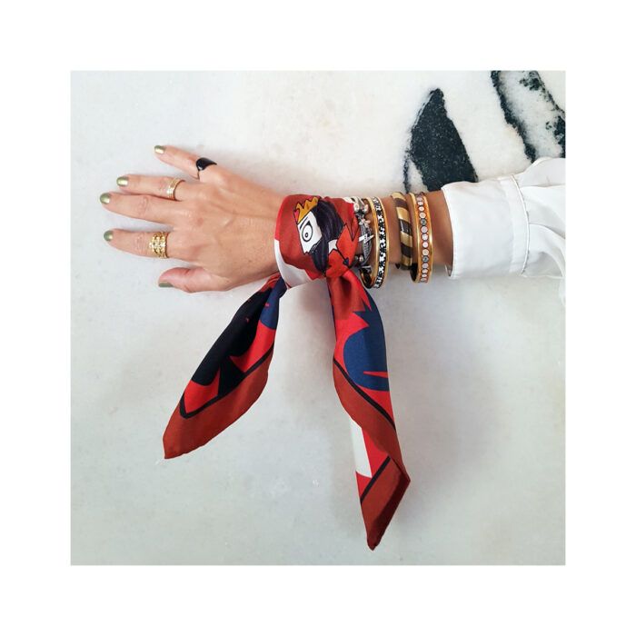 Grecian Chick Pocket Square | Let’s Play