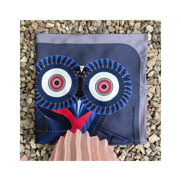 Grecian Chick Scarf | Athenian Owl