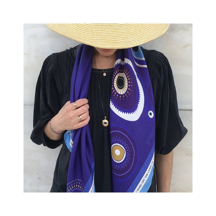 Grecian Chick Scarf | Evil Eyes
