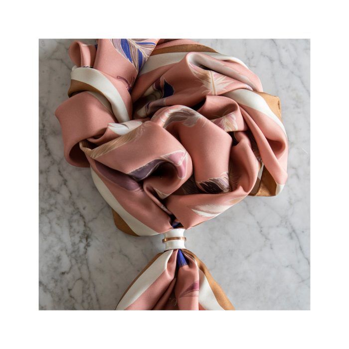 Grecian Chick Scarf | Feathers