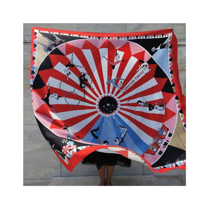 grecian chick scarf | grecian circus