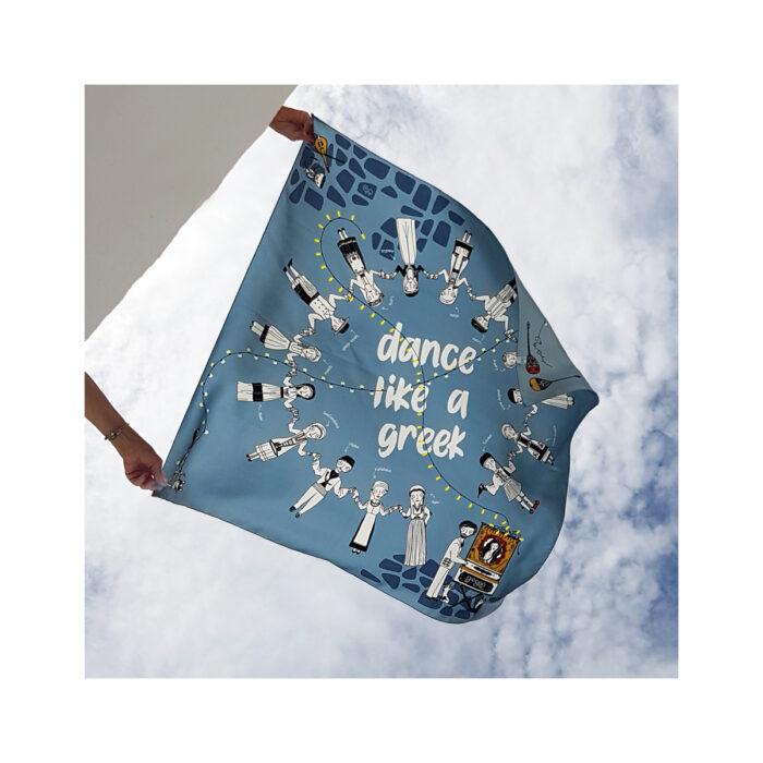 grecian chick scarf | grecian horos