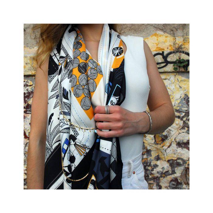 Grecian Chick Scarf | Grecian In Athens