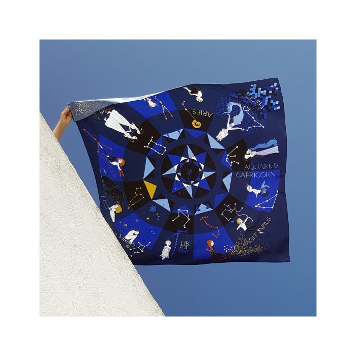 grecian chick scarf | grecian zodiac