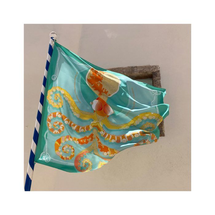grecian chick scarf | octopus