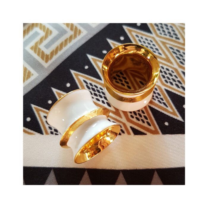 grecian chick white enamel