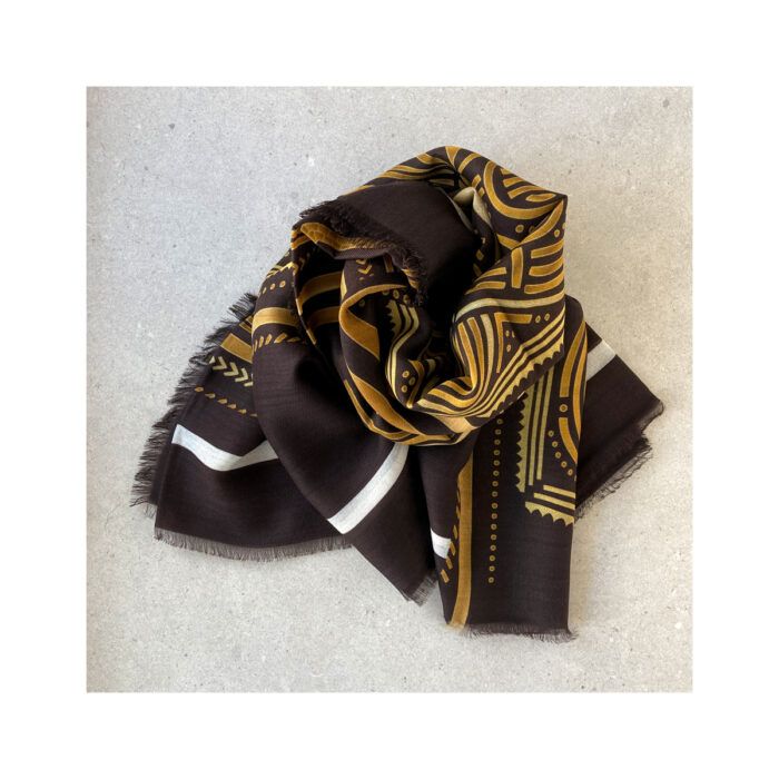 Grecian Chick Wool Scarf | Evzonas
