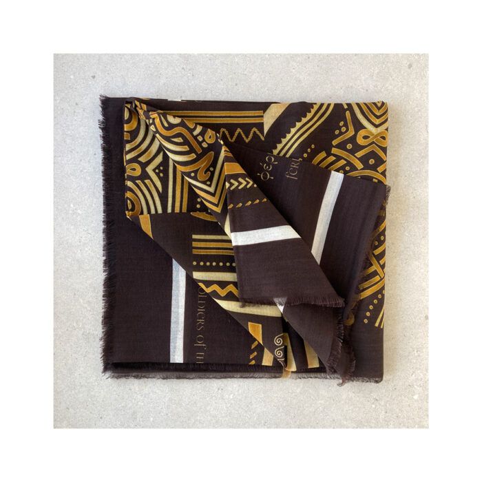 grecian chick wool scarf | evzonas