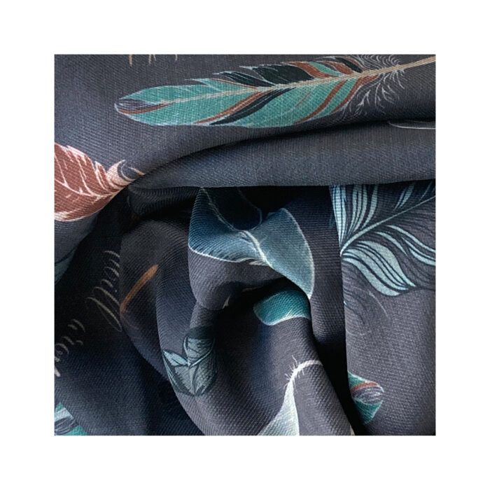 Grecian Chick Wool Scarf | Feathers – Grey
