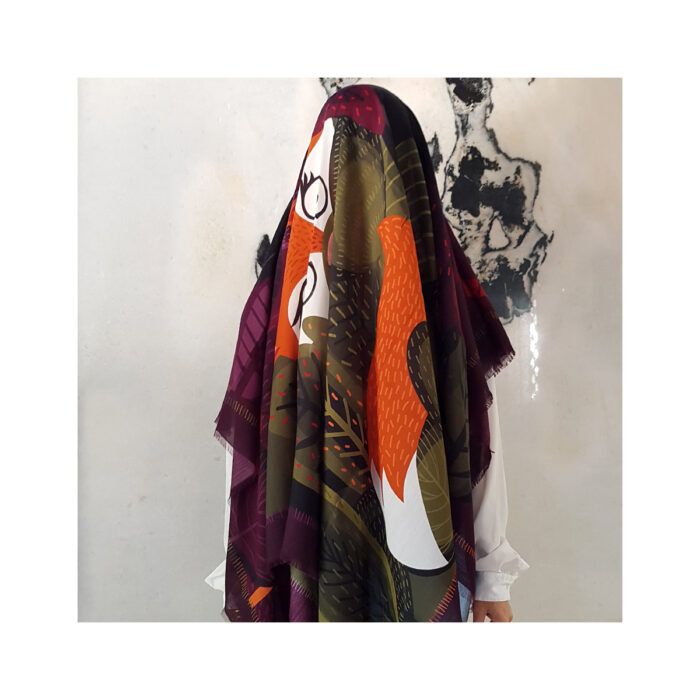 Grecian Chick Wool Scarf | Hide & Seek
