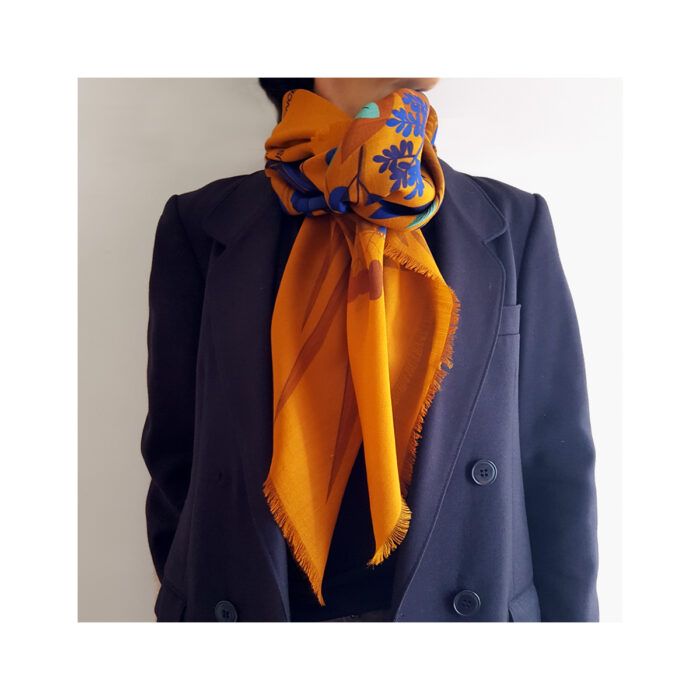 Grecian Chick Wool Scarf | Nymph Chelone