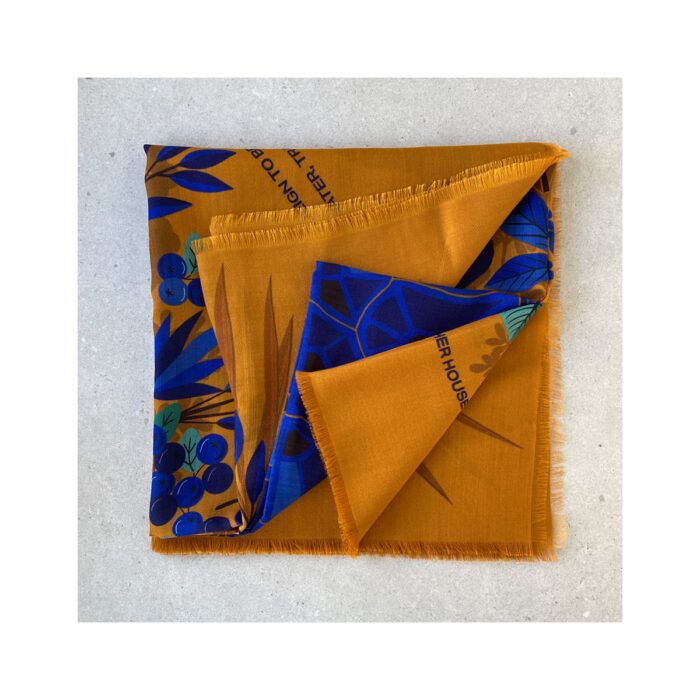 grecian chick wool scarf | nymph chelone