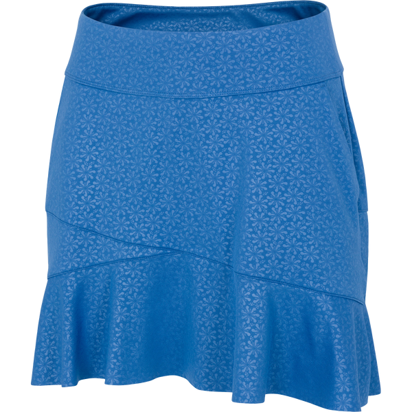 greg norman 17" ML75 Retro Flowers Flounce Skort