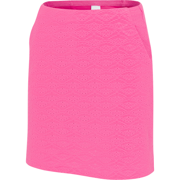 Greg Norman 17" Scalloped Eyelet Skort