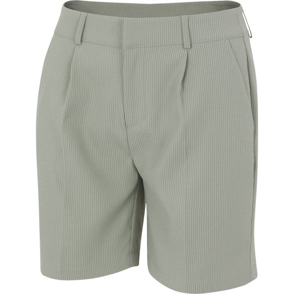 Greg Norman 6" Pleated Seersucker Short