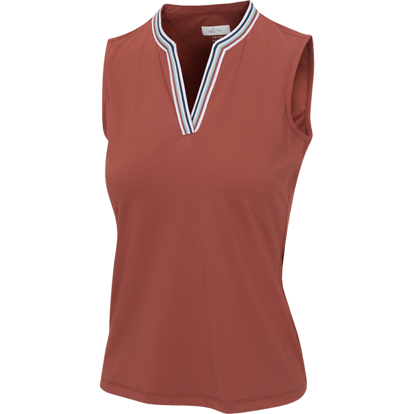 Greg Norman Ace Sleeveless Pique Polo