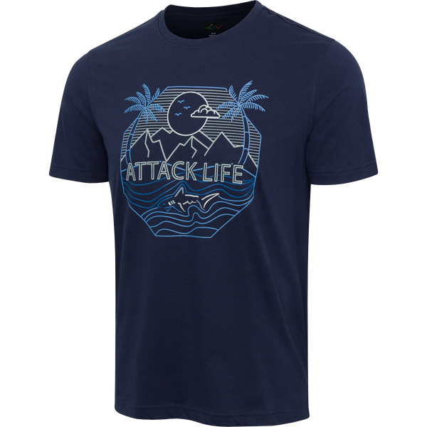 greg norman Attack Life Cotton T-Shirt