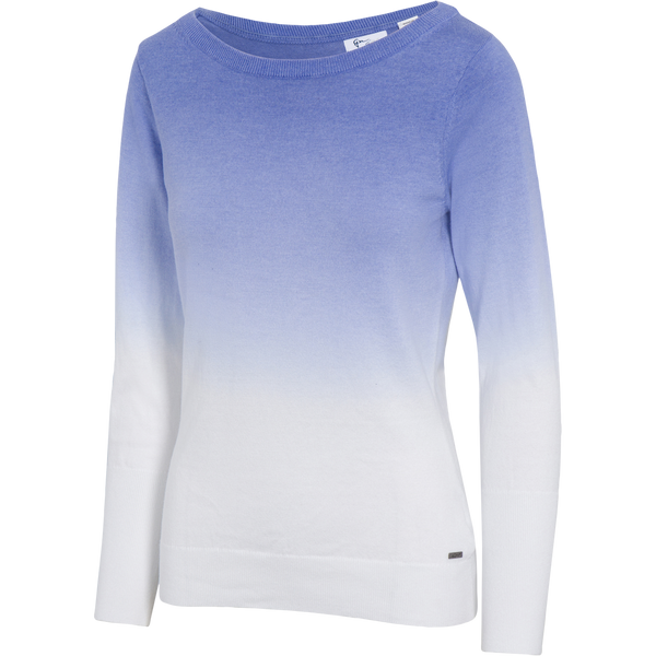 Greg Norman Boat Neck Dip Dye Sweater