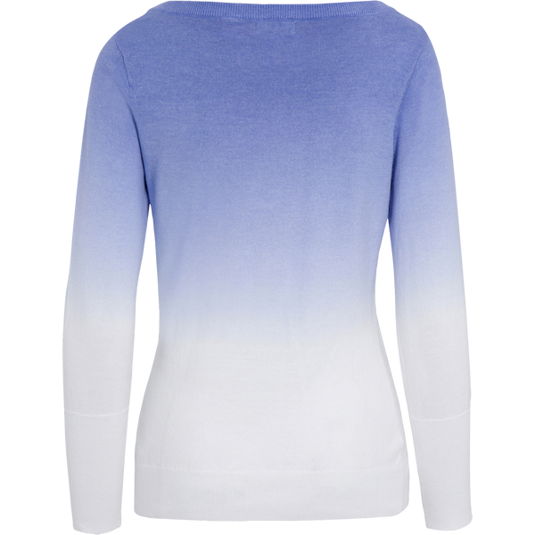 Greg Norman Boat Neck Dip Dye Sweater