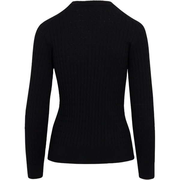 Greg Norman Cable-Knit V-Neck Sweater