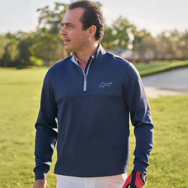 Greg Norman Captain's Shark Quarter Zip