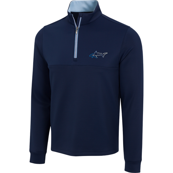 greg norman Captain's Shark Quarter Zip