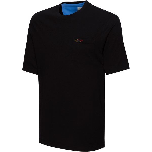 Greg Norman Chest Pocket Cotton Shark T-Shirt