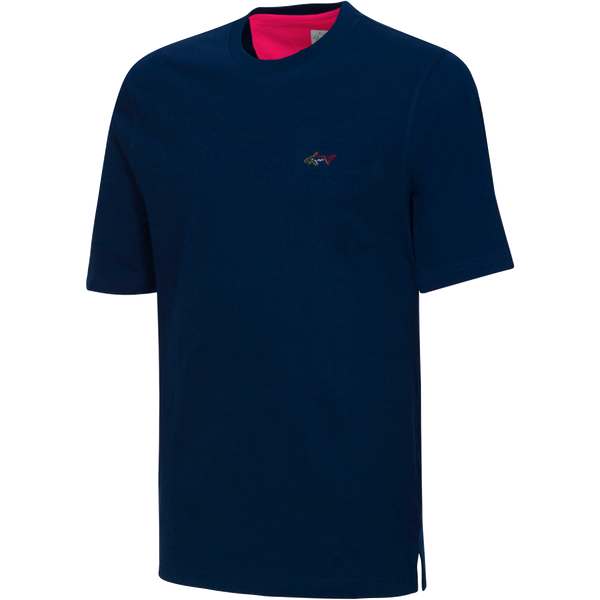 Greg Norman Chest Pocket Cotton Shark T-Shirt