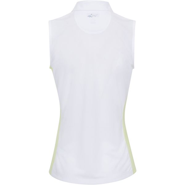 Greg Norman Color Blocked Sleeveless Polo