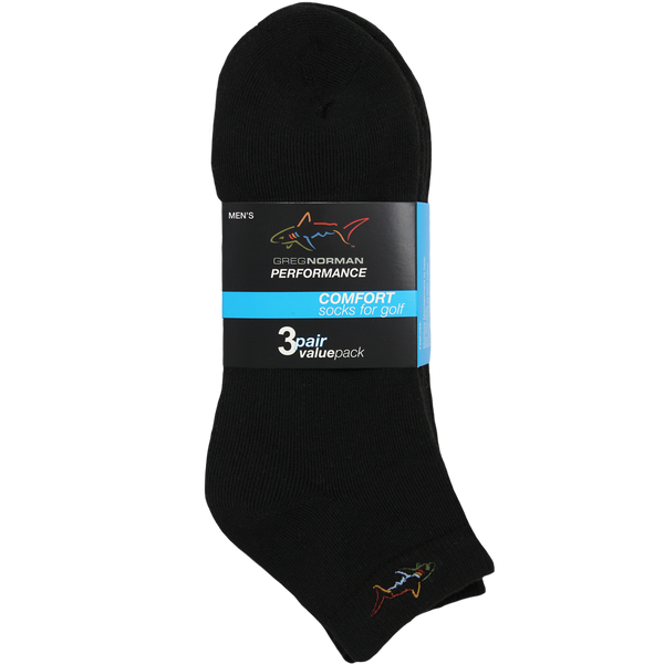 Greg Norman Comfort Golf Socks (3-Pack)